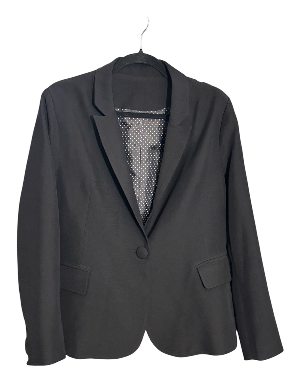 WOKEN Women’s Black One Button Blazer NIP (LC) - Picture 4 of 7